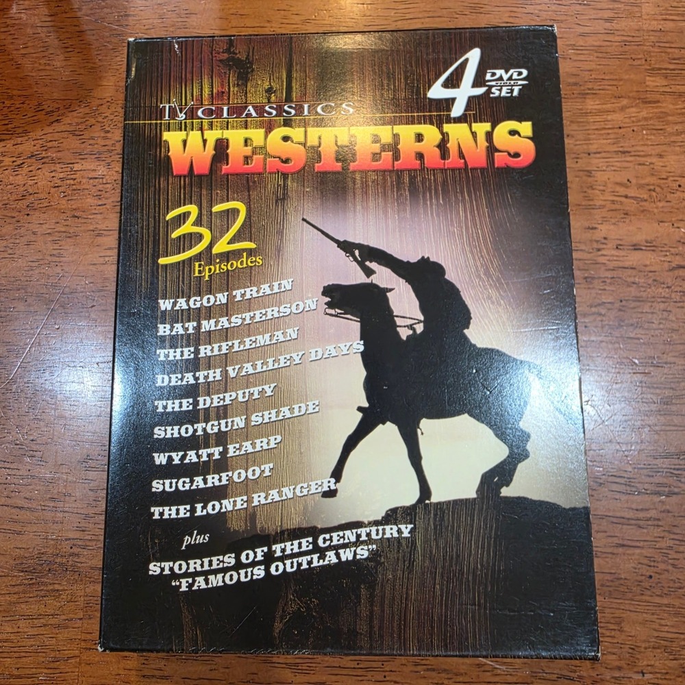 Platinum Disc TV Classics Westerns DVD Set 32 Episodes Excellent